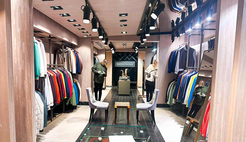 Mahal Hasan men collection inside shop Men's Fur