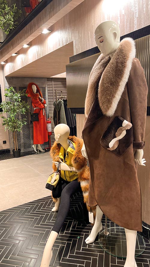 some of mahal hasan products
leather jacket with fur